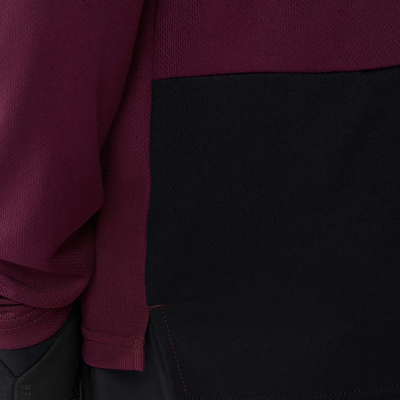 Vyriški ilgomis rankovėmis dviračių marškinėliai Fox Racing Ranger Fox Head LS dark maroon 4