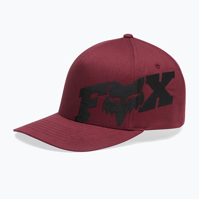 Vyriška kepurė su snapeliu Fox Racing Fox Head X Flexfit dark maroon 3