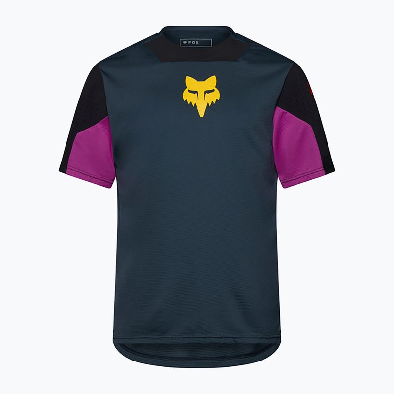 Vyriški dviračių marškinėliai Fox Racing Defend Creation galaxy blue 5