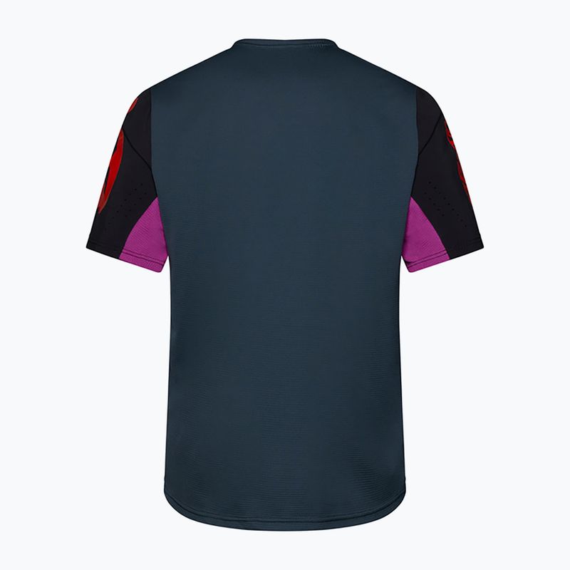 Vyriški dviračių marškinėliai Fox Racing Defend Creation galaxy blue 6