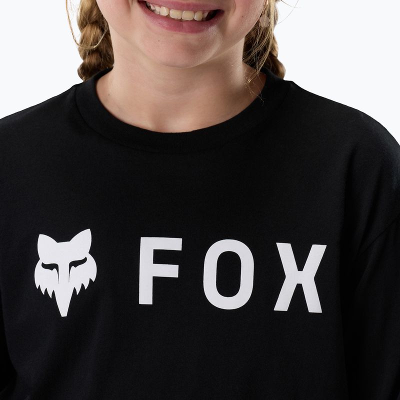 Vaikiški ilgomis rankovėmis marškinėliai Fox Racing Absolute u black 3