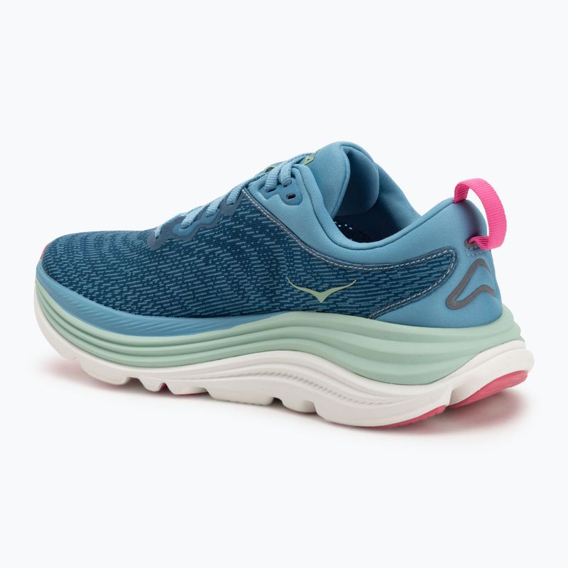 Moteriški bėgimo batai HOKA Gaviota 5 alpine blue/jadeite 3