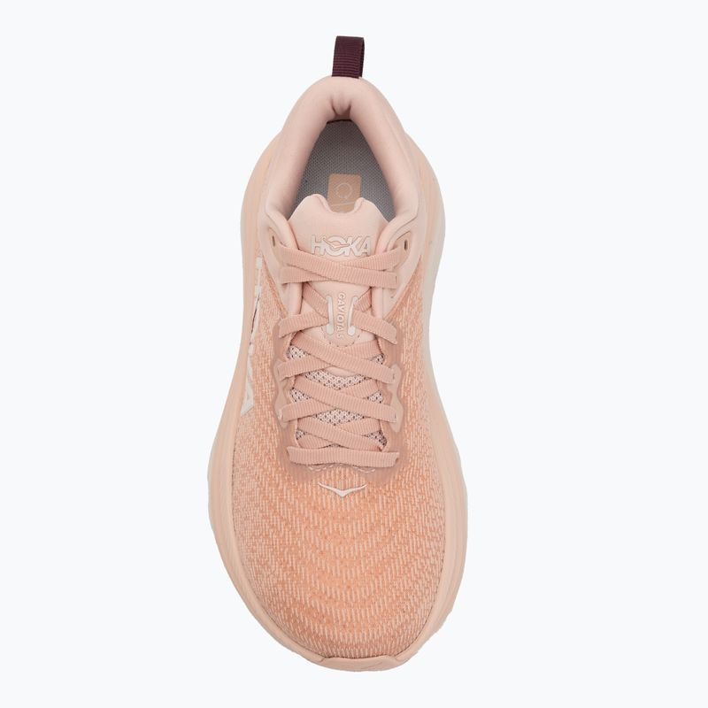 Moteriški bėgimo batai HOKA Gaviota 5 rose latte/rose cream 5