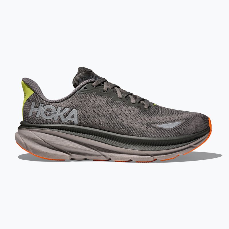 Vyriški bėgimo bateliai HOKA Clifton 9 GTX asfaltinė pilka/žvyras 2
