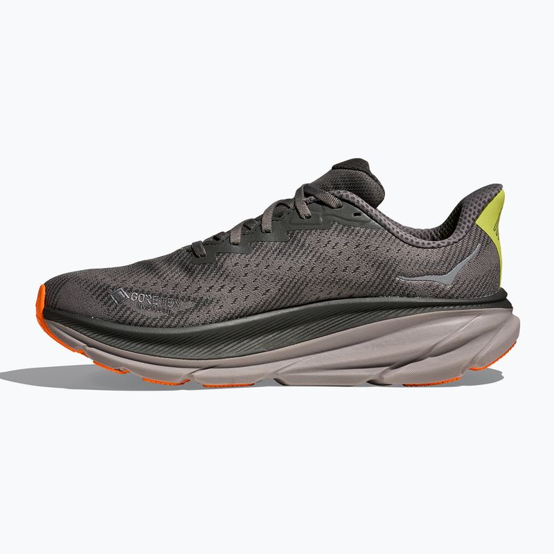Vyriški bėgimo bateliai HOKA Clifton 9 GTX asfaltinė pilka/žvyras 3