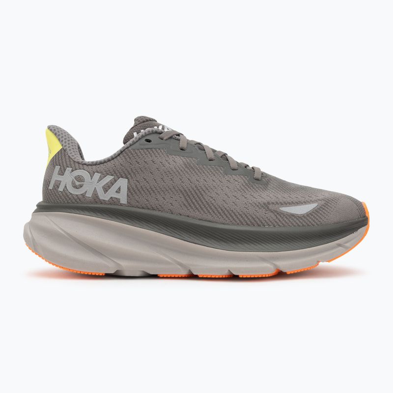 Vyriški bėgimo bateliai HOKA Clifton 9 GTX asfaltinė pilka/žvyras 2
