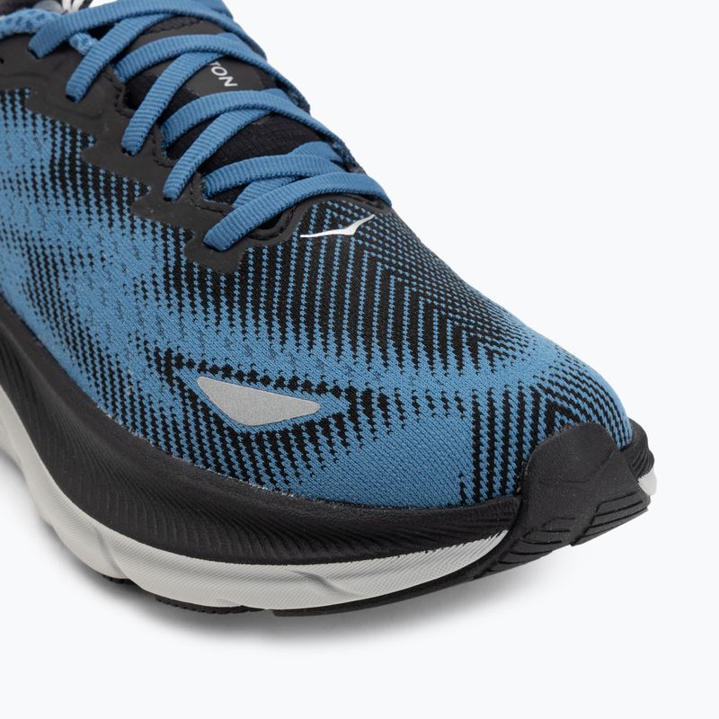 Vyriški bėgimo bateliai HOKA Clifton 9 GTX juoda/rūko naktis 7