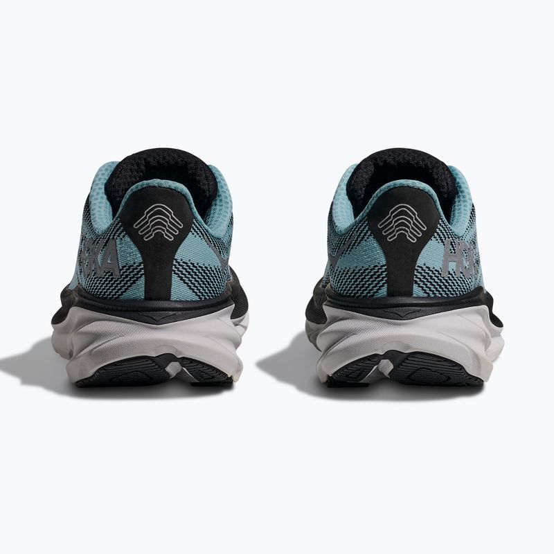 Moteriški bėgimo bateliai HOKA Clifton 9 GTX juodi/raindrop 13