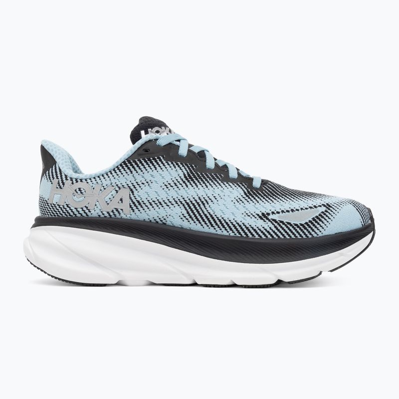 Moteriški bėgimo bateliai HOKA Clifton 9 GTX juodi/raindrop 2