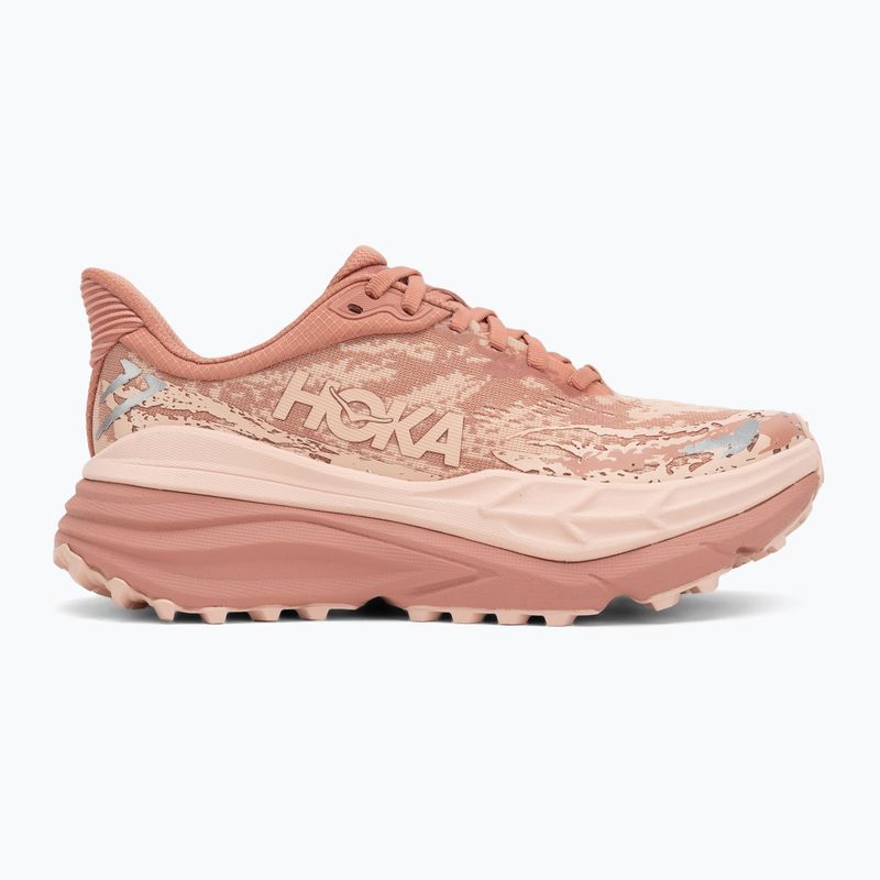 Moteriški bėgimo batai HOKA Stinson 7 blush/rose latte 2