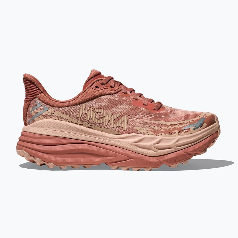 Moteriški bėgimo batai HOKA Stinson 7 blush/rose latte 2
