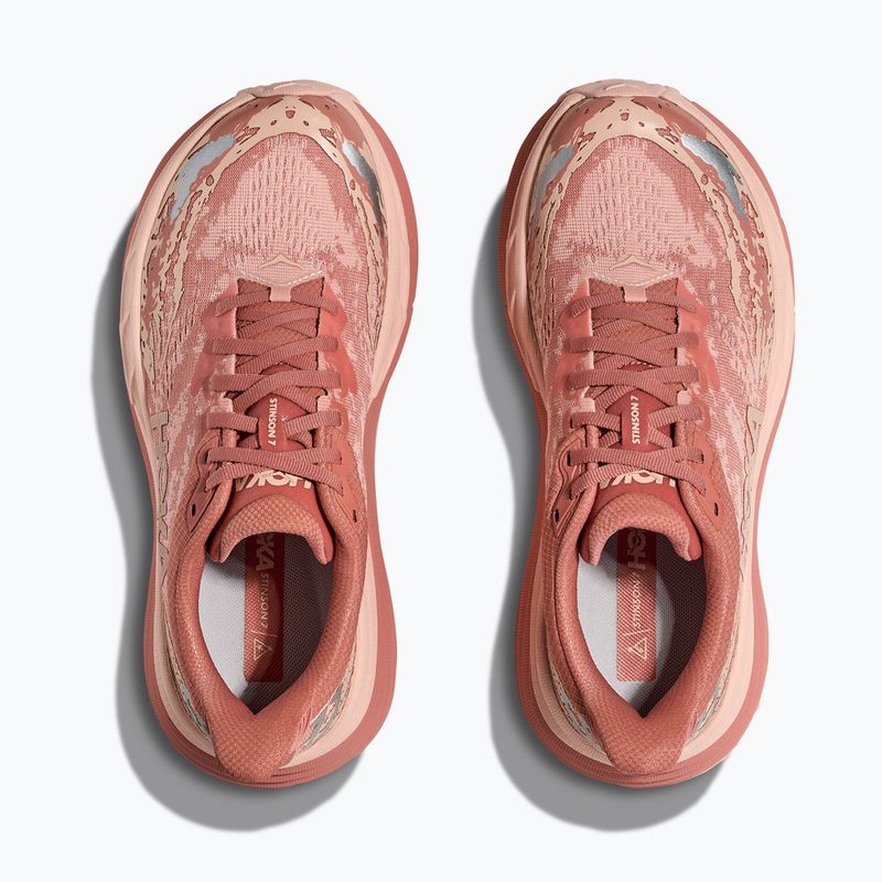 Moteriški bėgimo batai HOKA Stinson 7 blush/rose latte 8