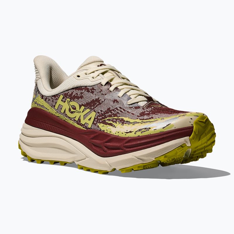 Moteriški bėgimo bateliai HOKA Stinson 7 truffle salt/dark cedar