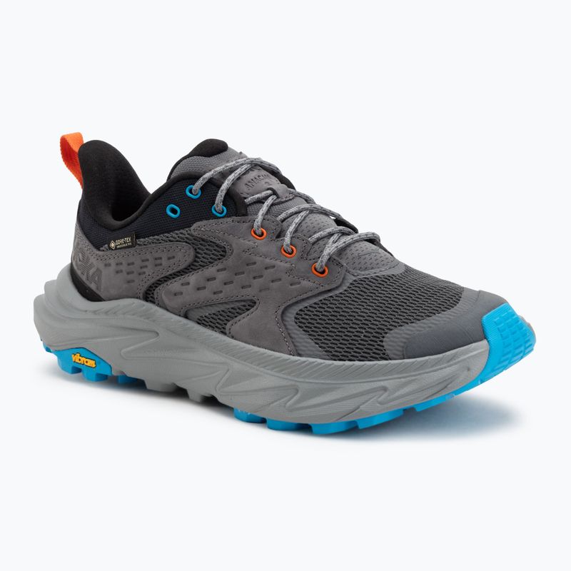 Vyriški turistiniai batai HOKA Anacapa 2 Low GTX satellite grey/sea ice