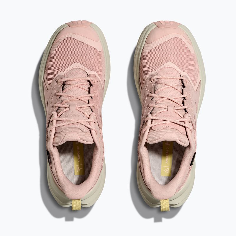 Moteriški turistiniai batai HOKA Anacapa 2 Low GTX rose latte/truffle salt 8