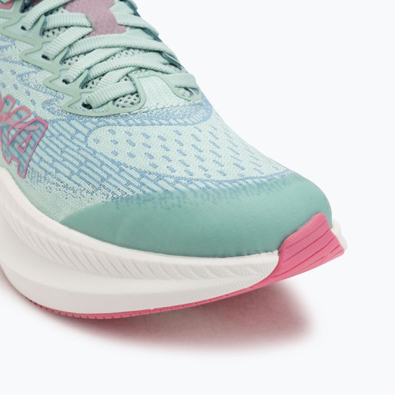 Vaikiški bėgimo batai HOKA Mach 6 jadeite/alpine blue 7