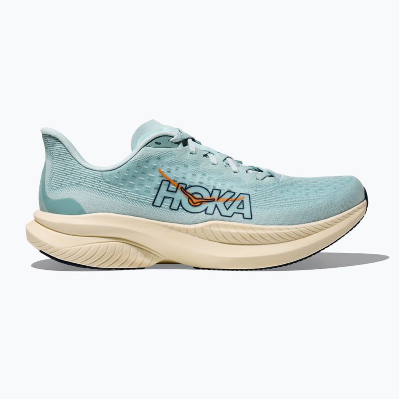 Vyriški bėgimo batai HOKA Mach 6 clear sea/sea water 2