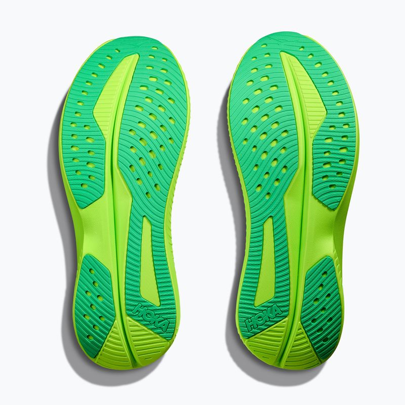 Vyriški bėgimo batai HOKA Mach 6 white/neon lime 7