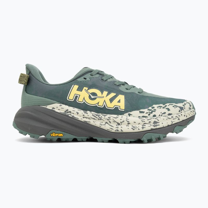 Vyriški bėgimo bateliai HOKA Speedgoat 6 fern/asphalt grey 2