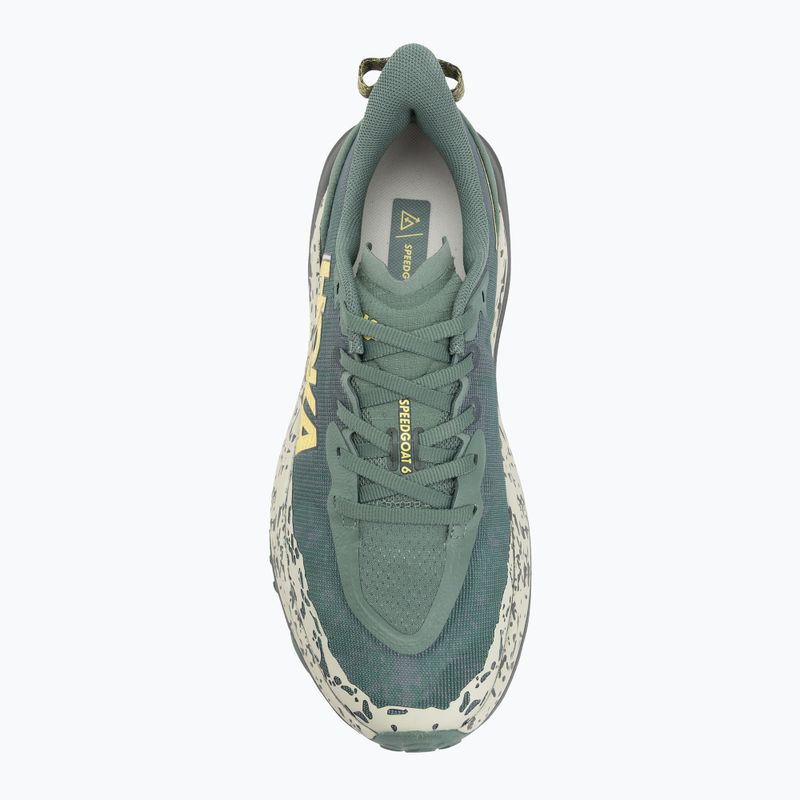 Vyriški bėgimo bateliai HOKA Speedgoat 6 fern/asphalt grey 5