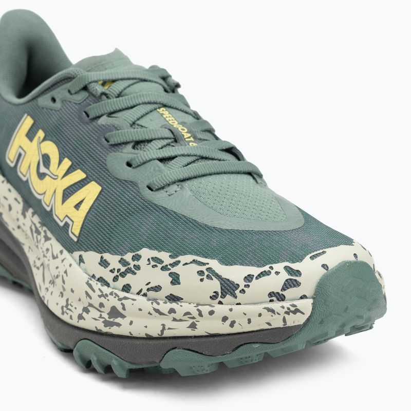 Vyriški bėgimo bateliai HOKA Speedgoat 6 fern/asphalt grey 7