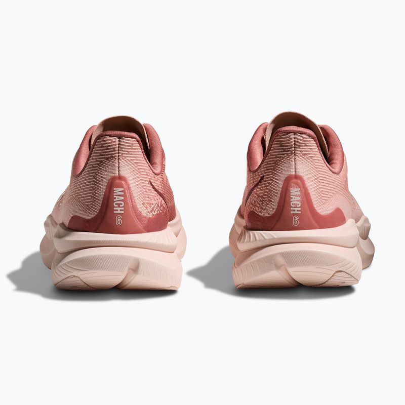 Moteriški bėgimo batai HOKA Mach 6 roselatte/blush 6