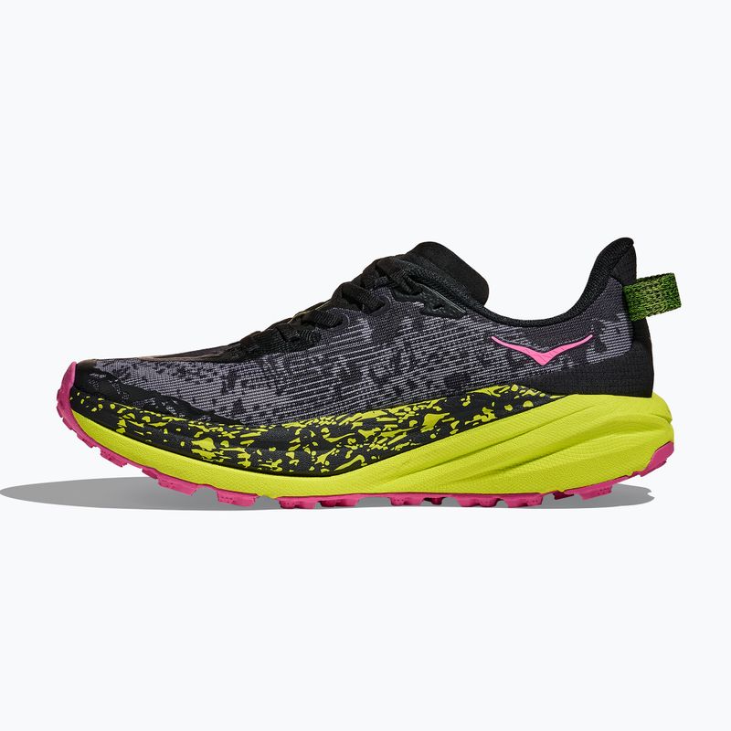 Moteriški bėgimo bateliai HOKA Speedgoat 6 juoda/neoninė rožinė 3