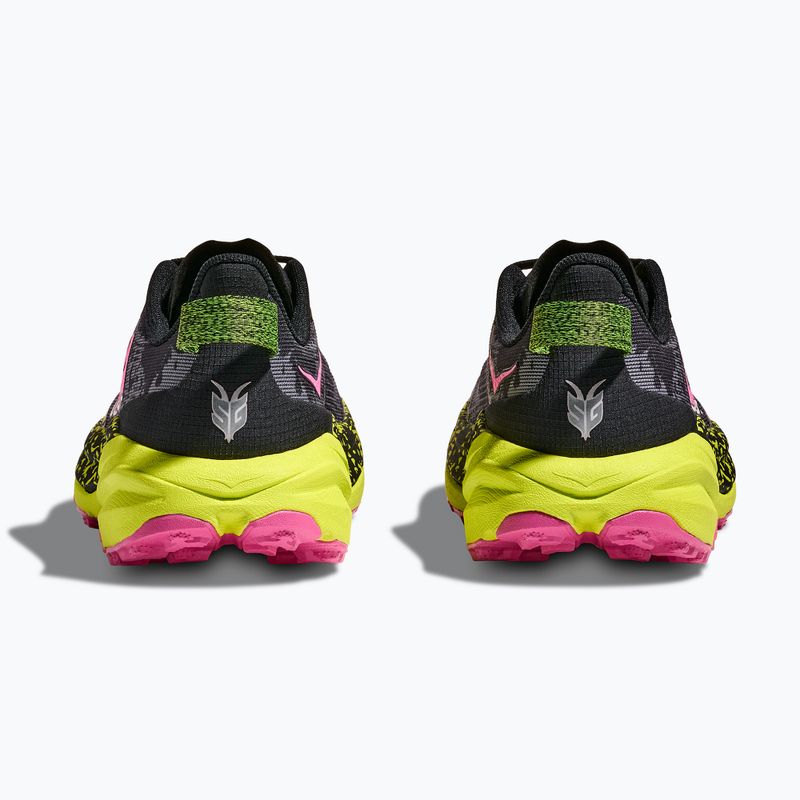 Moteriški bėgimo bateliai HOKA Speedgoat 6 juoda/neoninė rožinė 6