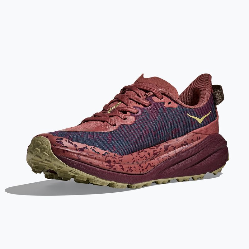 Moteriški bėgimo bateliai HOKA Speedgoat 6 rouge/black cherry 4