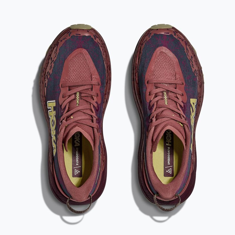 Moteriški bėgimo bateliai HOKA Speedgoat 6 rouge/black cherry 8