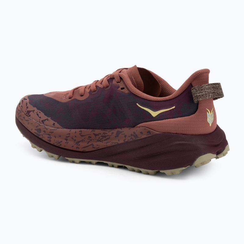 Moteriški bėgimo bateliai HOKA Speedgoat 6 rouge/black cherry 3