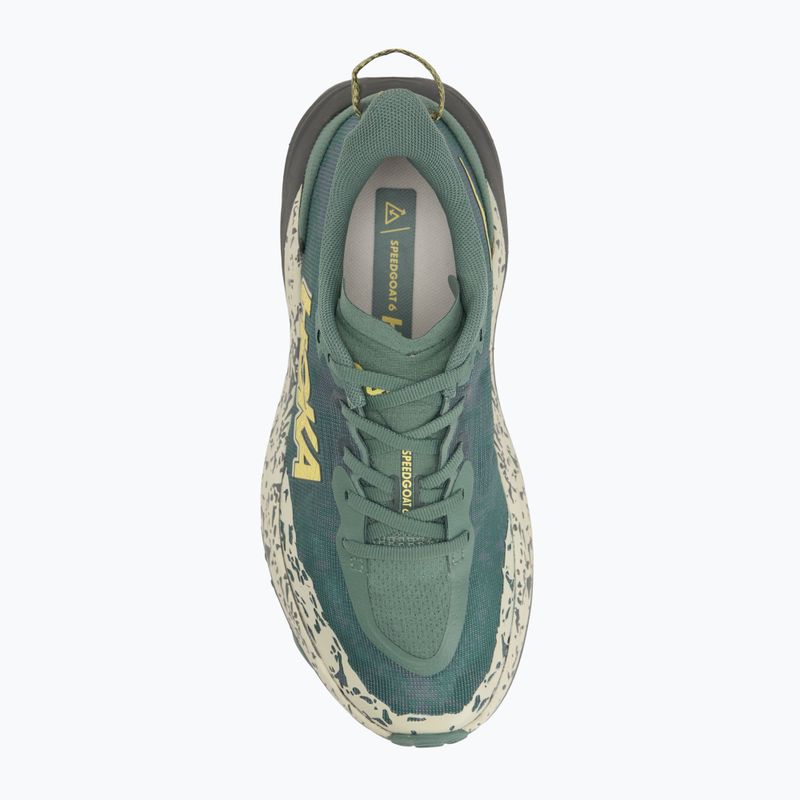 Vyriški bėgimo bateliai HOKA Speedgoat 6 Wide fern/asphalt grey 5