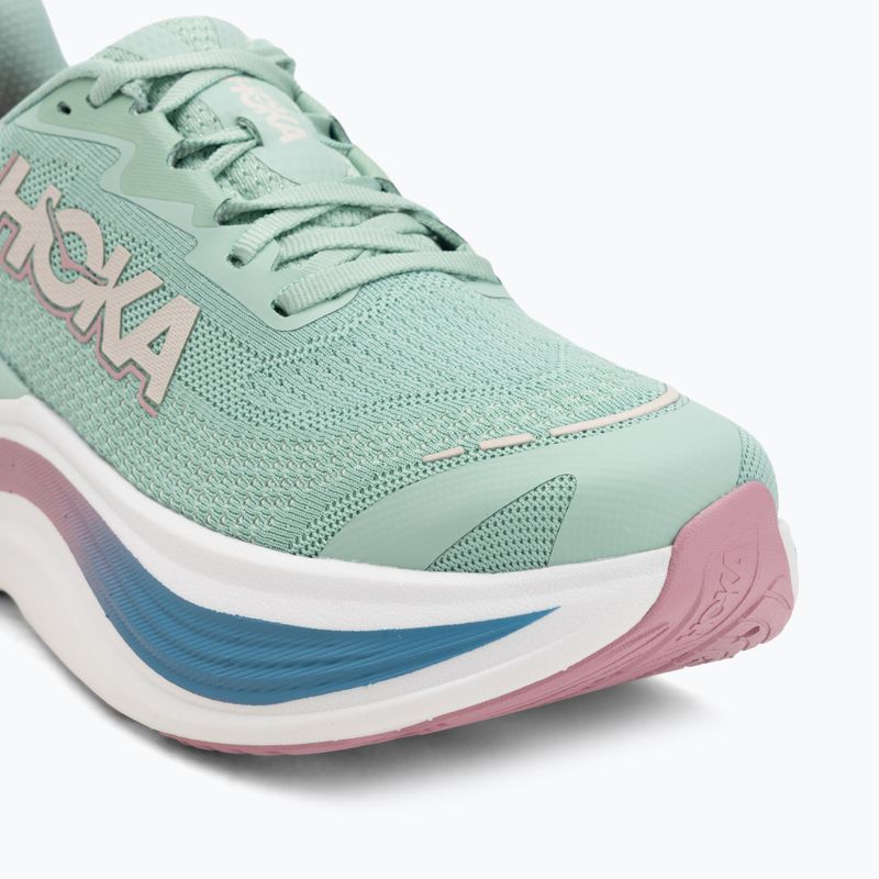 Moteriški bėgimo bateliai HOKA Skyward X jadeitas/džiovinta rožė 7