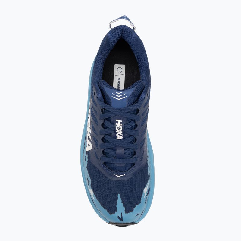 Moteriški bėgimo bateliai HOKA Torrent 4 midnight blue/alpine blue 5