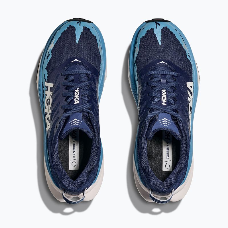 Moteriški bėgimo bateliai HOKA Torrent 4 midnight blue/alpine blue 8