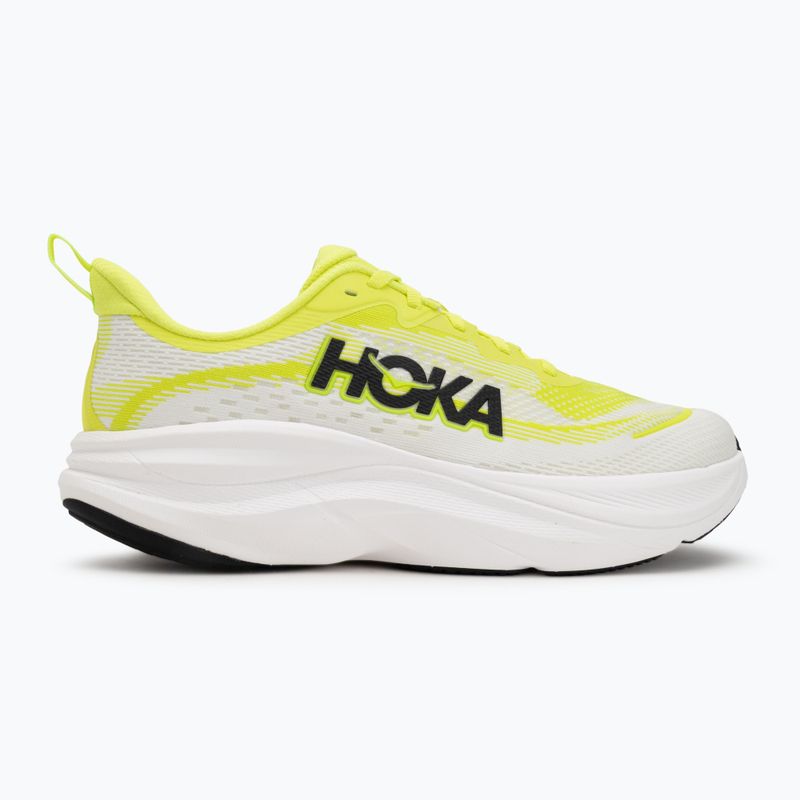 Vyrų bėgimo bateliai HOKA Skyflow neon hoka citrus/neon white 2