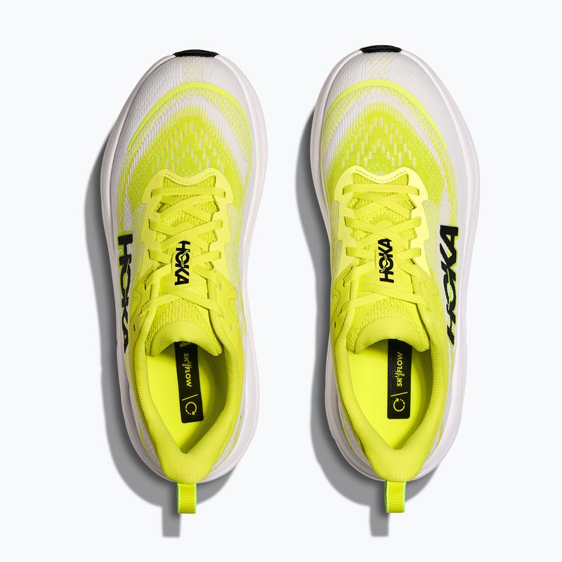 Vyrų bėgimo bateliai HOKA Skyflow neon hoka citrus/neon white 8