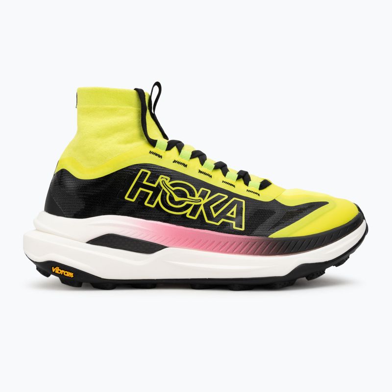 Moteriški bėgimo bateliai HOKA Tecton X 3 neon hoka citrus/juoda 2