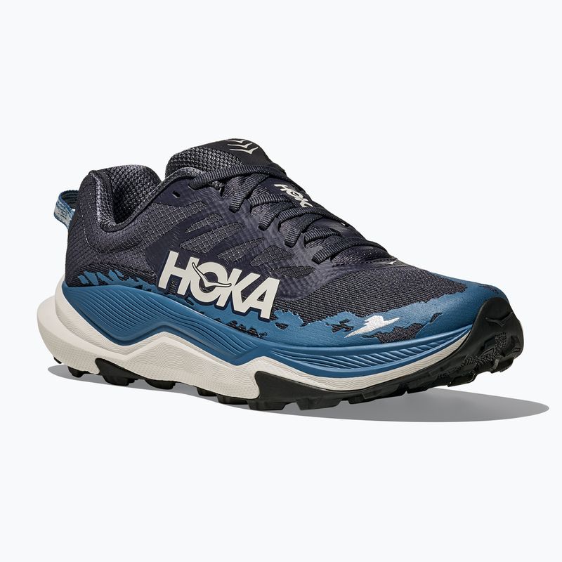 Vyriški bėgimo bateliai HOKA Torrent 4 anglies pilka/rūko naktis