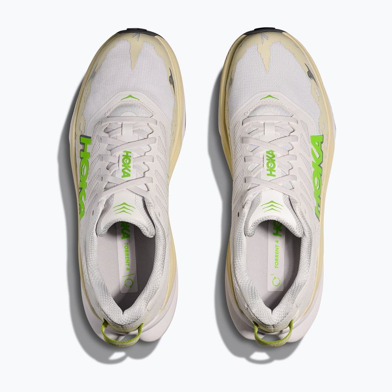 Vyriški bėgimo bateliai HOKA Torrent 4 white/neon night 7