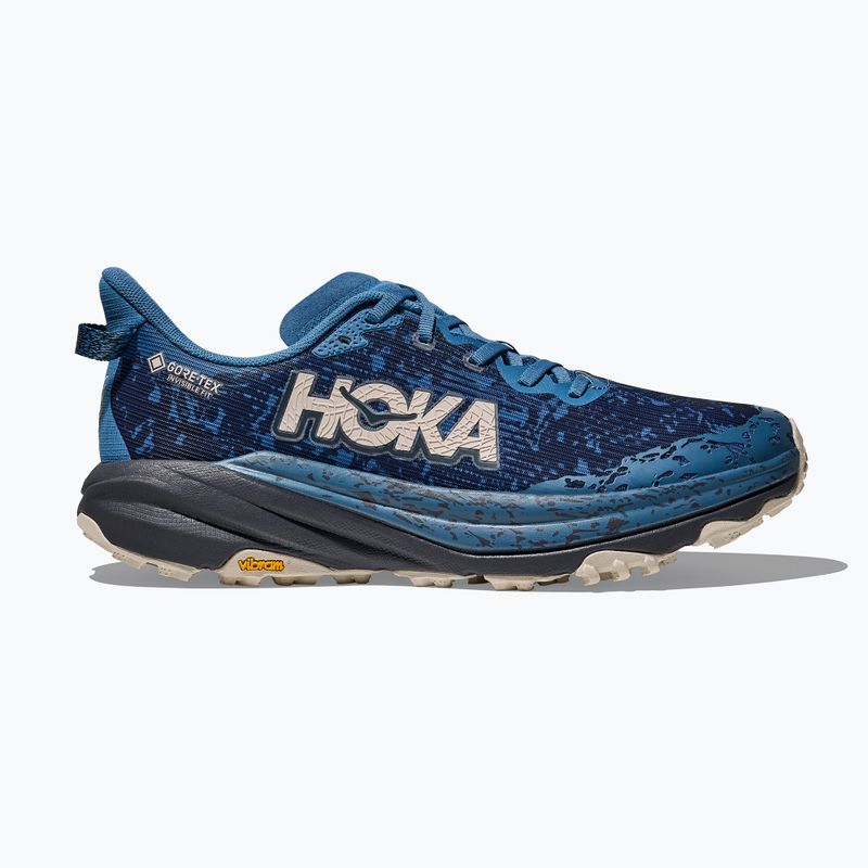 Vyriški bėgimo bateliai HOKA Speedgoat 6 GTX foggy night/charcoal grey 2