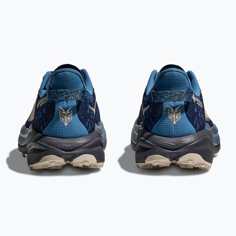 Vyriški bėgimo bateliai HOKA Speedgoat 6 GTX foggy night/charcoal grey 6