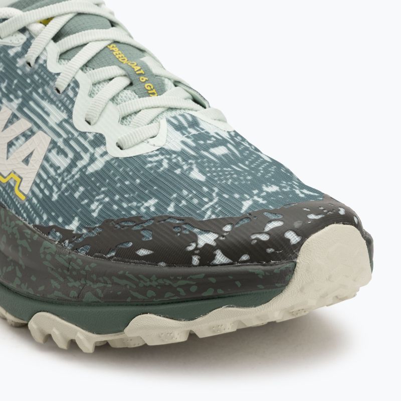 Vyrų bėgimo bateliai HOKA Speedgoat 6 GTX sea flashes/fern 7