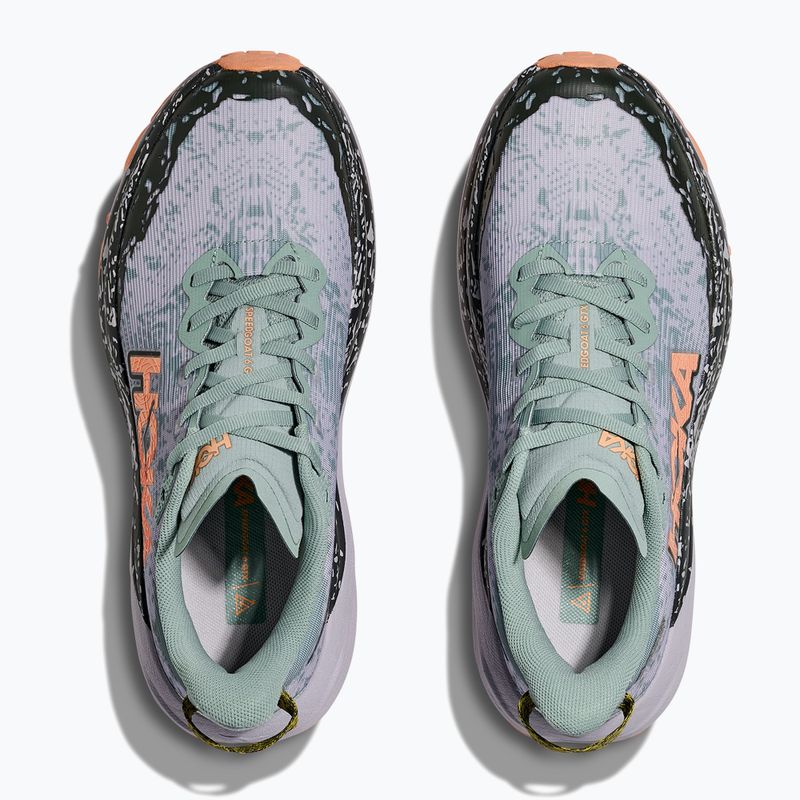 Moteriški bėgimo bateliai HOKA Speedgoat 6 GTX jade/pelenų pilka 4