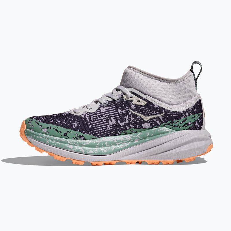 Moteriški bėgimo bateliai HOKA Speedgoat 6 MID GTX asteroid/cosmic grey 10
