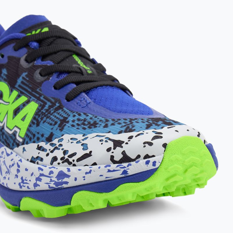 Vaikiški bėgimo bateliai HOKA Speedgoat 6 night sky/neon lime 7