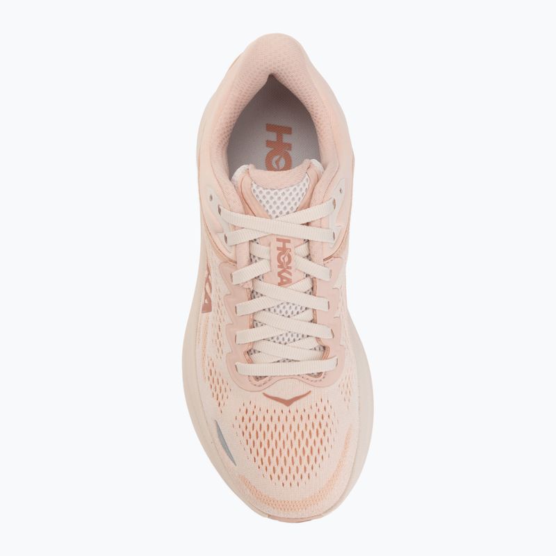 Moteriški bėgimo batai Hoka Bondi 9 rose latte/rose cream 5