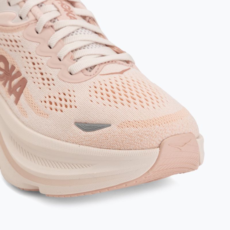 Moteriški bėgimo batai Hoka Bondi 9 rose latte/rose cream 7