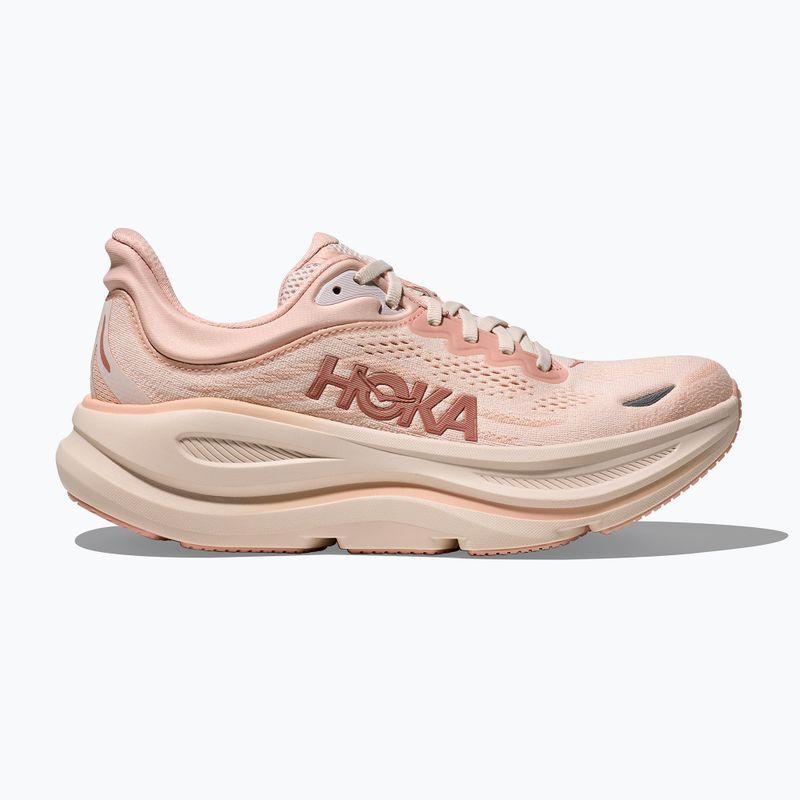 Moteriški bėgimo batai Hoka Bondi 9 rose latte/rose cream 2