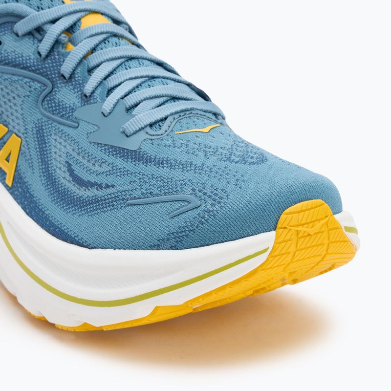 Vyriški bėgimo bateliai HOKA Clifton 10 alpine blue/foggy night 7